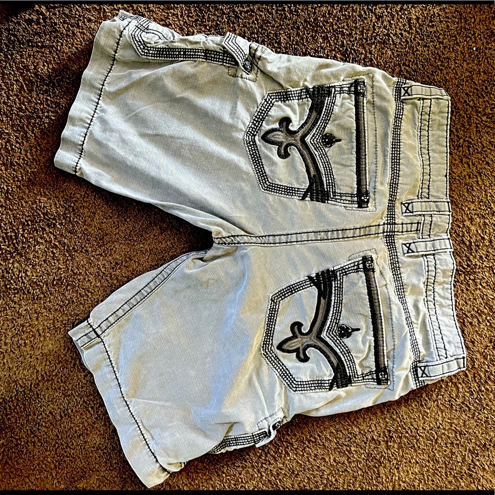 Rock Revival Tan Short Size 36